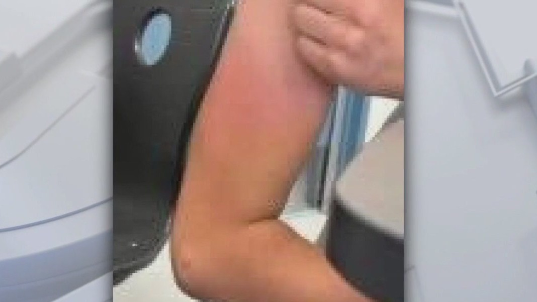 Teacher accused of hitting middle schooler